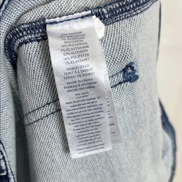 Faherty Blue Flare & Wide Leg Jeans - Picture 13 of 14